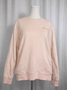 Fila Women's Crewneck Sweatshirt in Light Pink